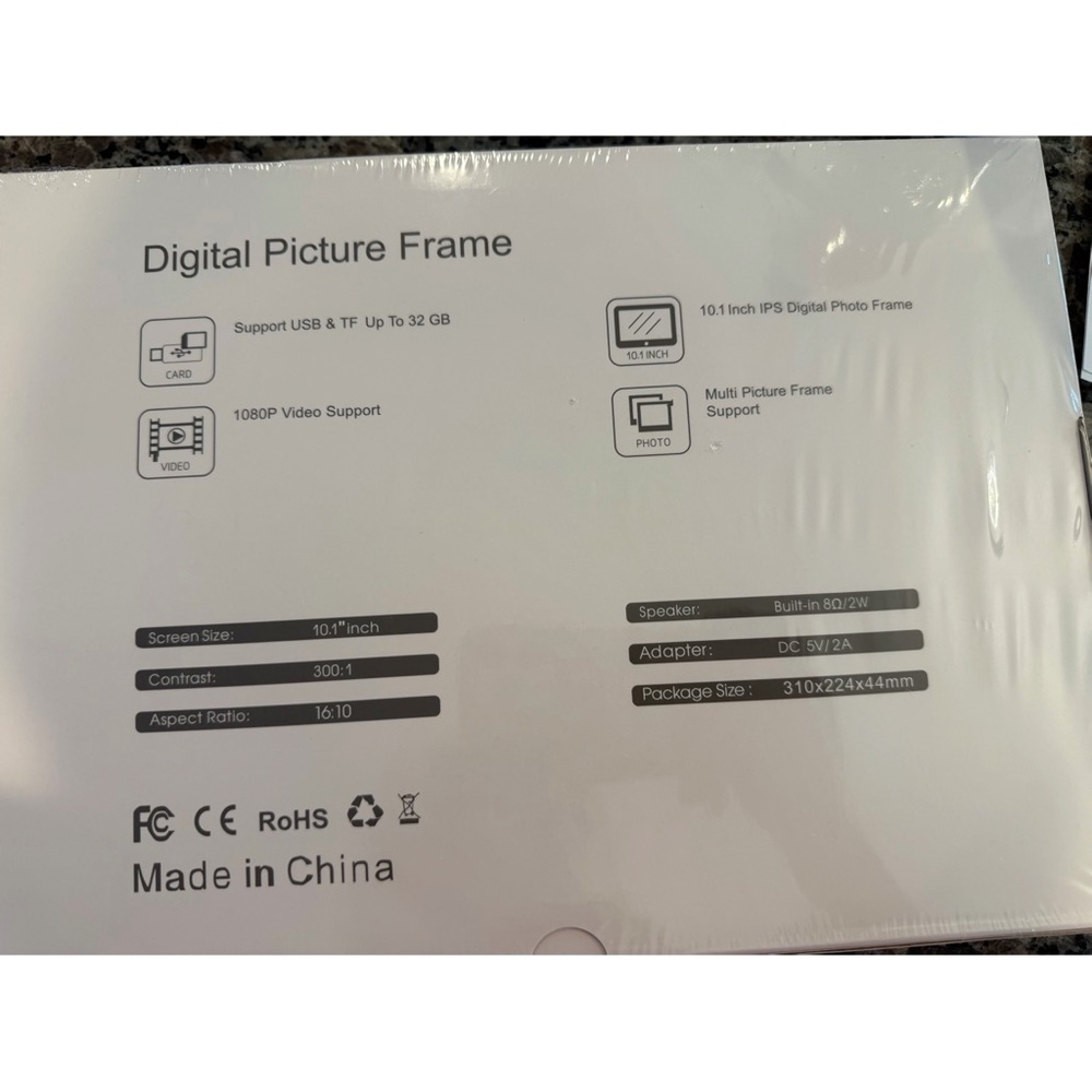 Digital Picture Frame Frameo 10.1 Inch - Picture 2 of 3